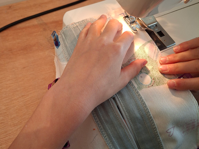 apprendre à coudre avec les ateliers de Mamz'elle Marie